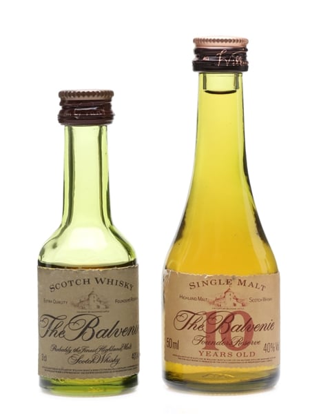 Balvenie Founder's Reserve  2 x 3-5cl