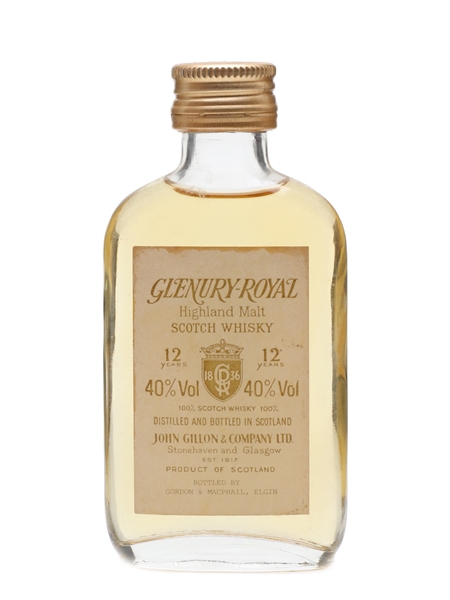 Glenury Royal 12 Year Old Gordon & MacPhail 5cl / 40%