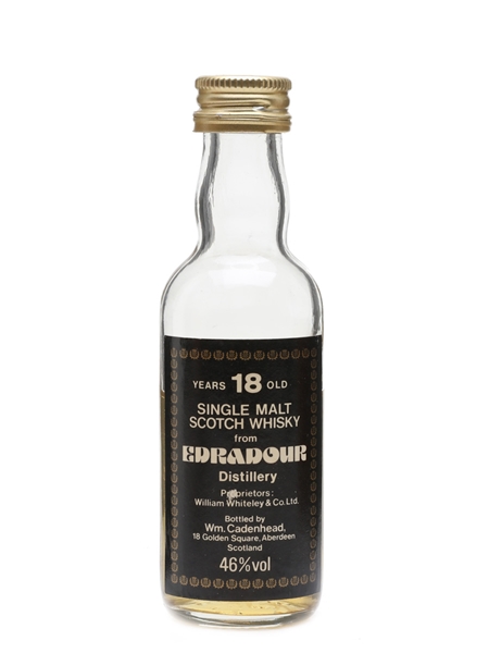 Edradour 18 Year Old Cadenhead's 5cl / 46%