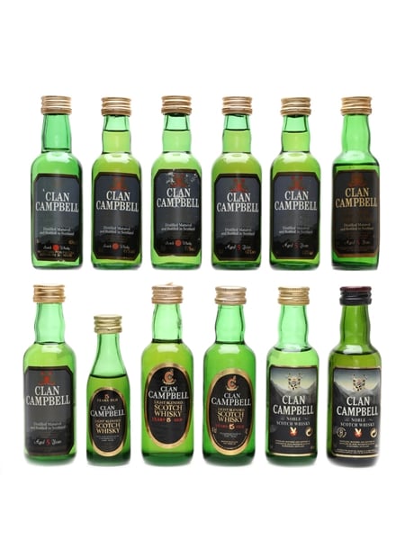 Clan Campbell Noble & 5 Year Old  12 x 5cl