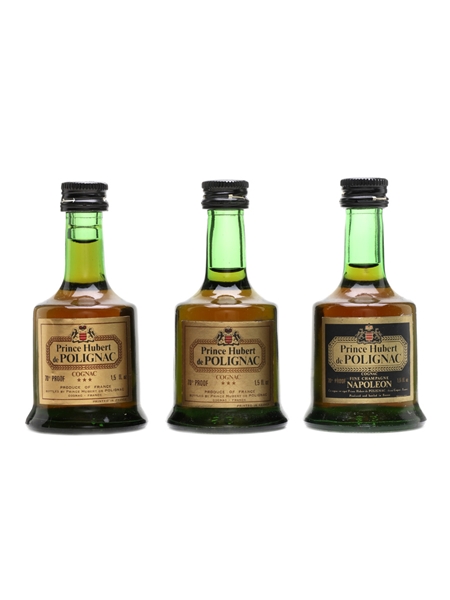 Prince Hubert de Polignac  3 x 5cl