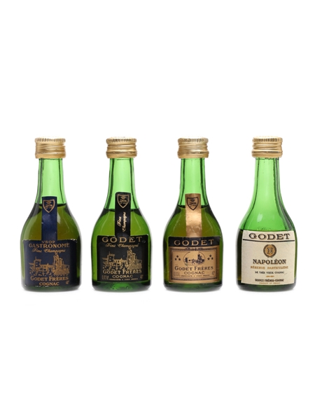 Godet Cognac  4 x 5cl