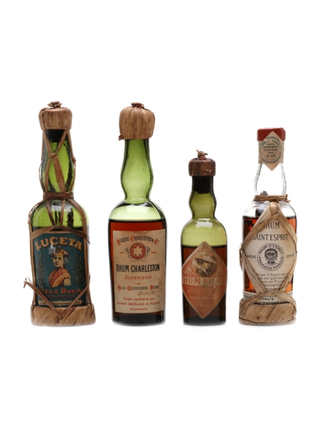 Very Old Rums Charleston, Luceta, Pepita, Saint Espirit 4 x 5cl