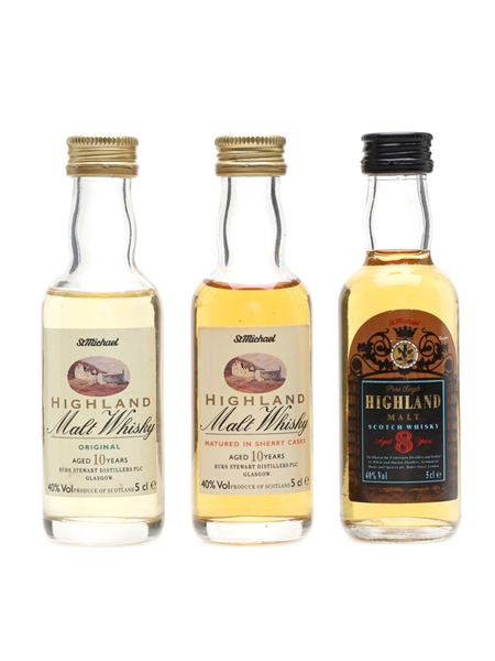 Marks & Spencer Highland Malt  3 x 5cl