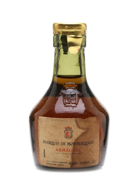 Marquis De Montesquiou Grande Reserve Bottled 1950s 3cl / 40%