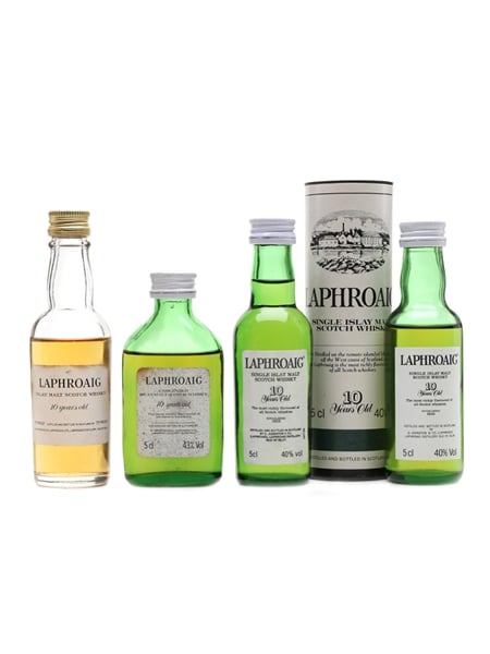 Laphroaig 10 Year Old  4 x 5cl