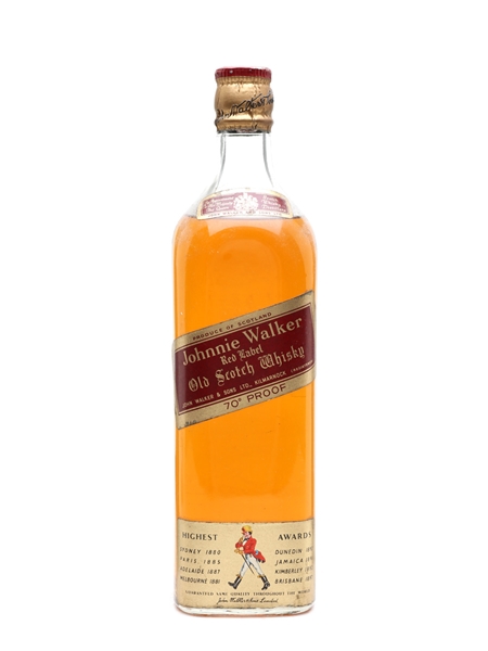 Johnnie Walker Red Label Bottled 1960s 75cl / 40%