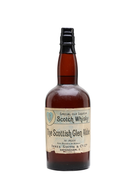 Innes Smith & Co Scottish Glen Aldie Bottled 1950s 75cl / 40%