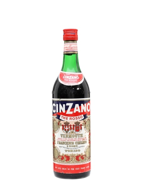 Cinzano The Rosso Vermouth Bottled 1970s 100cl / 17%