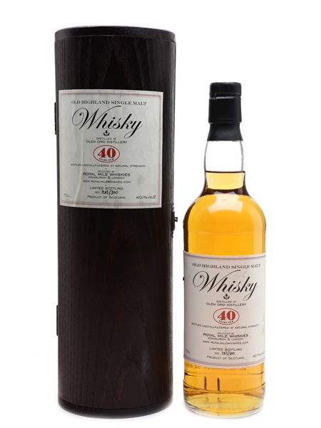 Glen Ord 40 Year Old For Royal Mile Whiskies 70cl / 40.1%