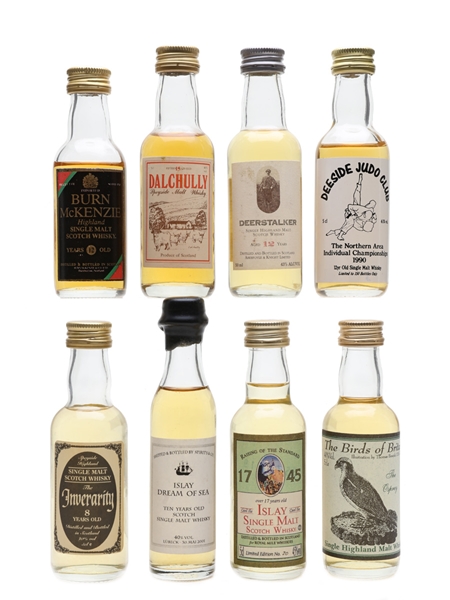 Singe Malts From Undisclosed Distilleries  8 x 5cl