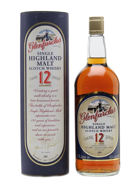 Glenfarclas 12 Years Old 1 Litre 