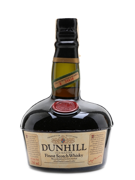 Dunhill Old Master Bottled 1980s 75cl / 43%