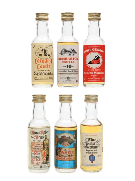 Historic Scotland Malts & Blends  6 x 5cl