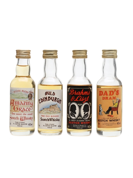 Scottish Collection Blends  4 x 5cl / 40%