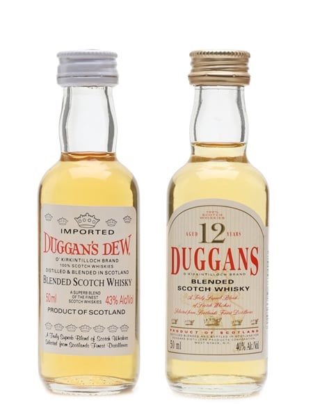 Duggans 12 Year Old & Duggan's Dew  2 x 5cl