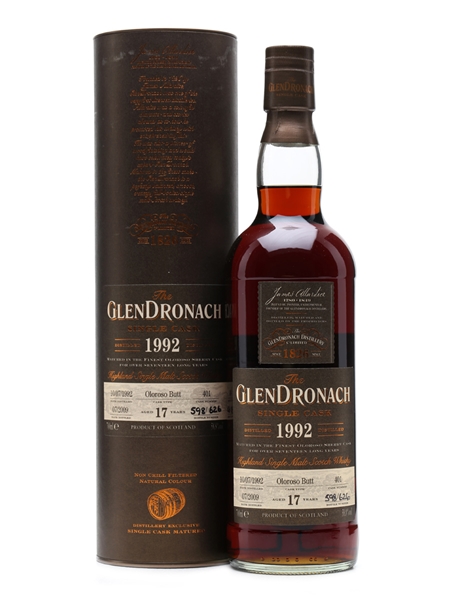 Glendronach 1992 Cask #401 17 Years Old 70cl