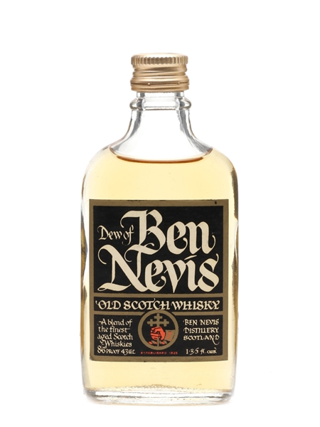 Dew Of Ben Nevis Bottled 1960s 5cl / 43%