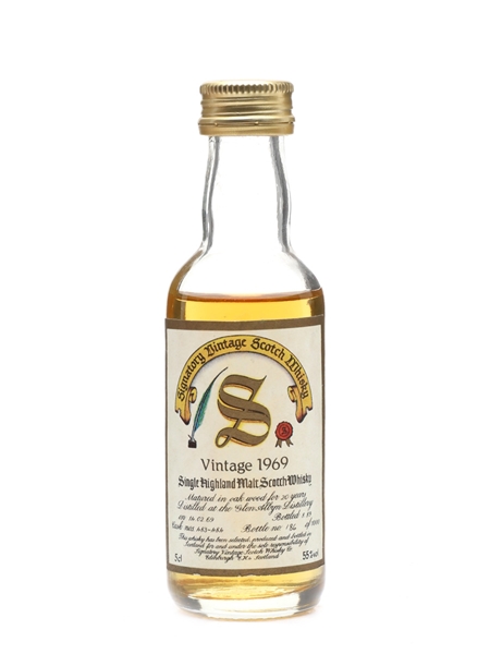 Glen Albyn 1969 20 Year Old Signatory 5cl / 55%