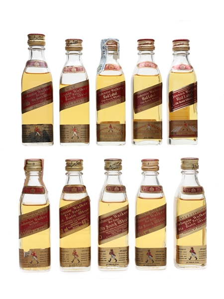 Johnnie Walker Red Label  10 x 5cl