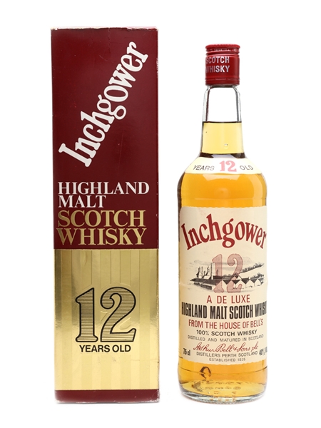 Inchgower 12 Year Old Bottled 1980s 75cl / 40%