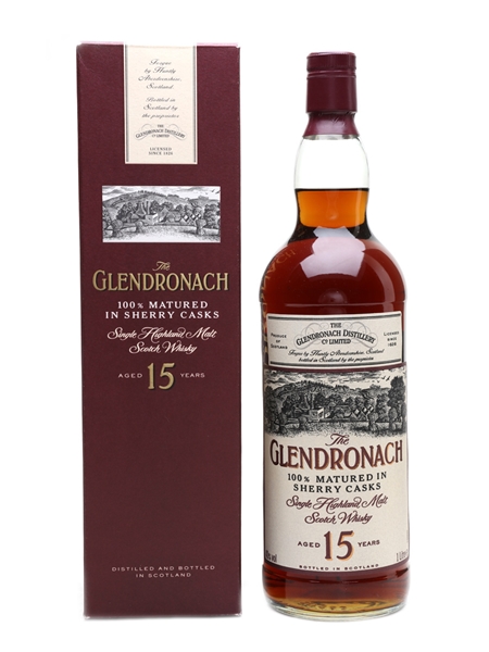 Glendronach 15 Year Old Old Presentation 100cl / 40%