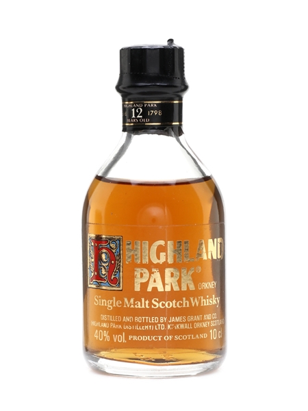 Highland Park 12 Year Old Bottled 1980s 10cl / 40%