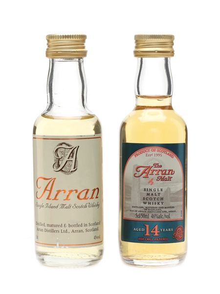 Arran NAS & 14 Year Old  2 x 5cl