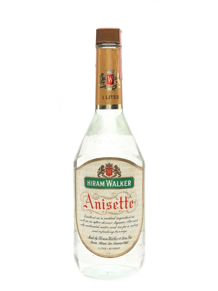 Hiram Walker Anisette Bottled 1970s - 1980s 100cl / 30%