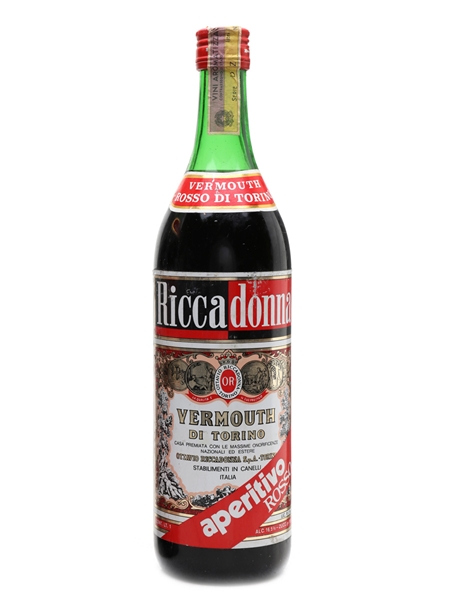 Riccadonna Rosso Vermouth Bottled 1970s 100cl / 16.5%