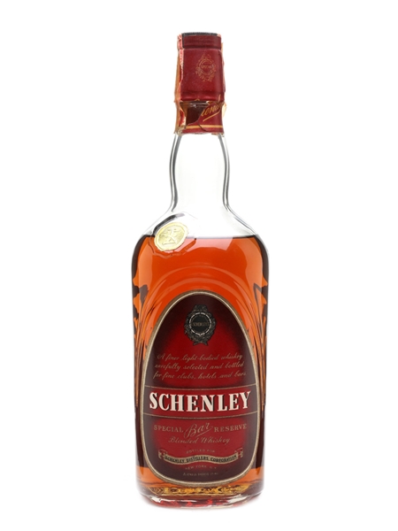 Schenley Special Bar Reserve Bottled 1950s 113cl / 43%