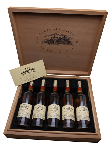Glenlivet Vintage Collection - Lot 26670 - Buy/Sell Speyside