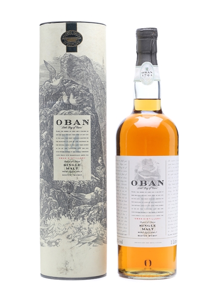 Oban 14 Years Old Bottled 1990s 1 Litre