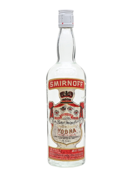 Smirnoff Red Label Bottled 1970s 75.7cl / 37.5%