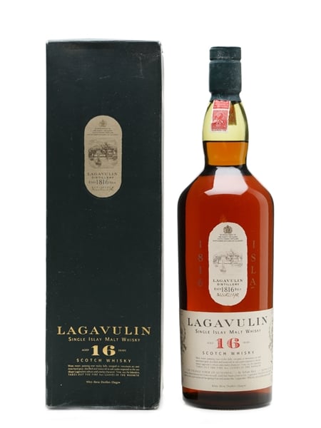 Lagavulin 16 Years Old Bottled 1980s-1990s - White Horse Distillers 1 Litre