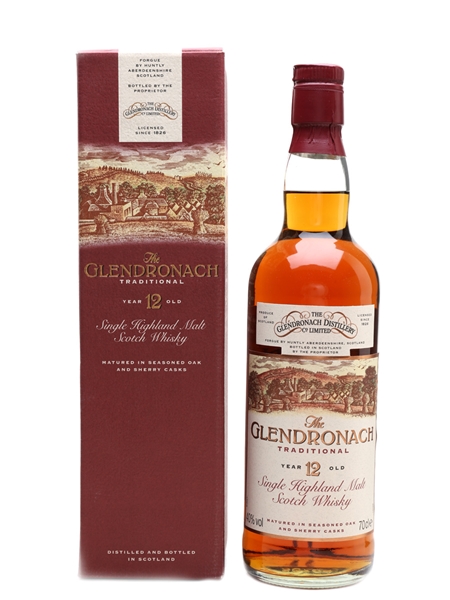 Glendronach 12 Year Old Traditional Sherry Cask 70cl / 40%