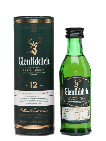 Glenfiddich 12 Year Old  5cl / 40%