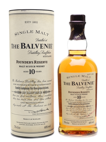 Balvenie 10 Year Old Founder's Reserve  70cl / 40%