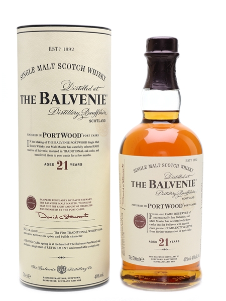 Balvenie 21 Year Old Portwood Finish  70cl / 40%