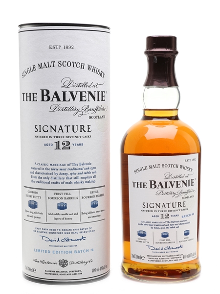 Balvenie 12 Year Old Signature Batch 4 70cl / 40%