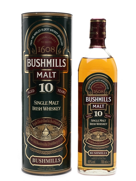 Bushmills 10 Year Old Old Presentation 70cl / 40%