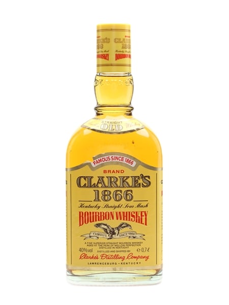 Clarke's 1866 Bourbon  70cl / 40%