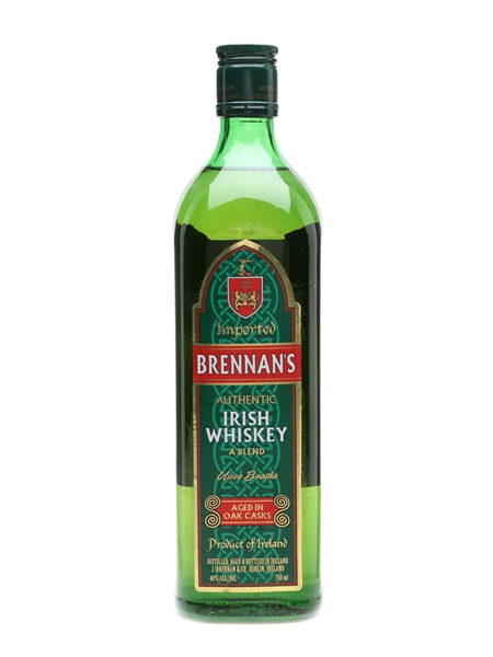 Brennan's Blended Irish Whiskey Bottled 1980s 75cl / 40%