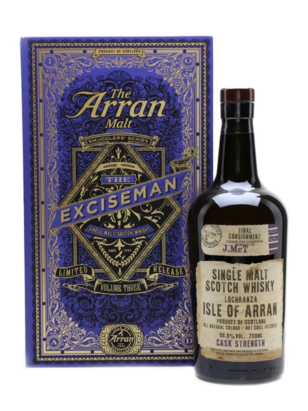 Arran The Exciseman Smugglers' Series Volume Three 70cl / 56.8%