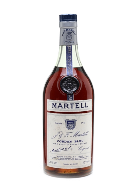 Martell Cordon Bleu Cognac Bottled 1970s 68cl / 40%