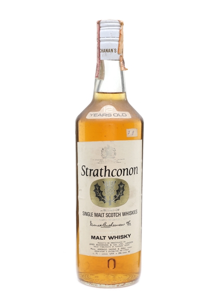 Strathconon 12 Year Old Bottled 1960s - Amerigo Sagna 75cl / 40%