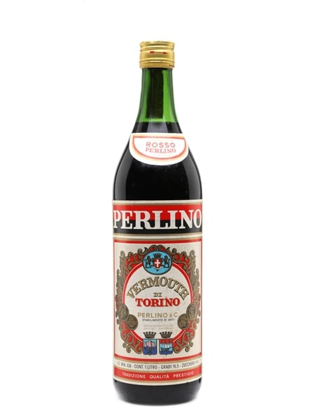 Perlino Rosso Vermouth Bottled 1960s 100cl / 16.5%