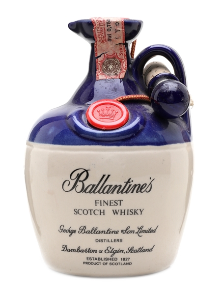 Ballantine's Finest Ceramic Decanter Bottled 1970s 75cl / 40%