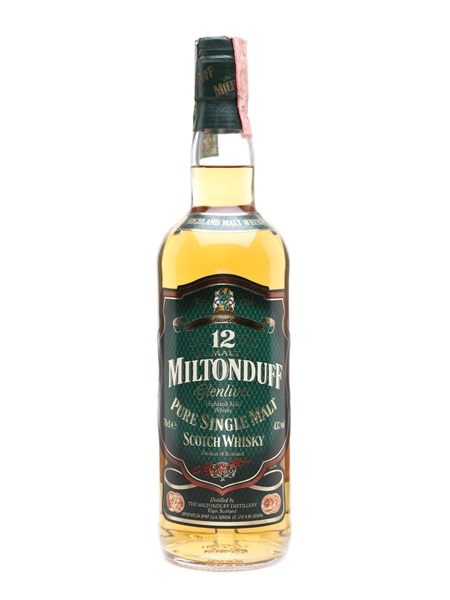 Miltonduff Glenlivet 12 Year Old Bottled 1990s 70cl / 43%