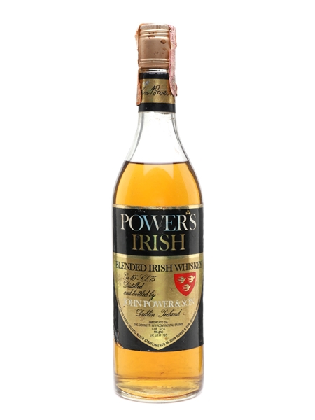 Power's Irish Whiskey Bottled 1970s - Giovinetti 75cl / 40%